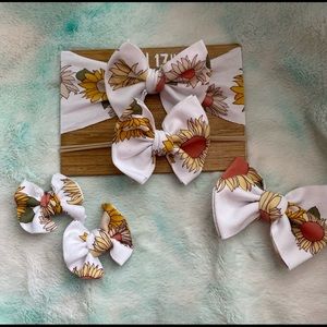 Sun flower bows